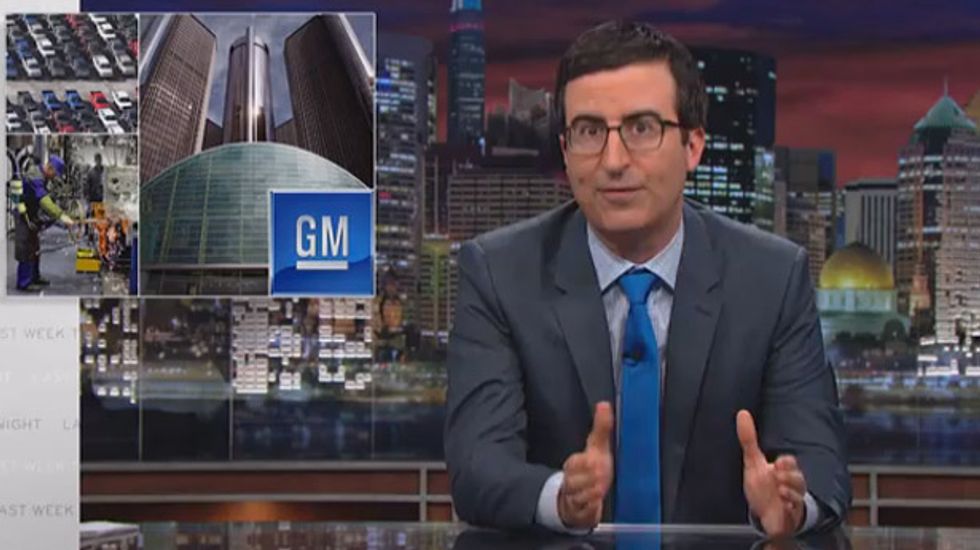 How John Oliver started a political satire revolution