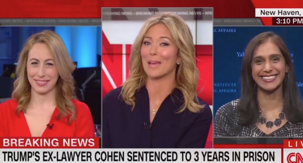 CNN panel cracks up as former FBI agent details the sheer scale of Trump's legal woes now that Cohen's flipped