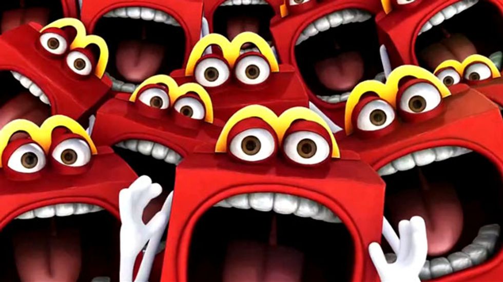 McDonald's unveils new 'Happy' mascot -- or a nightmare-inducing 'McScary' monster?