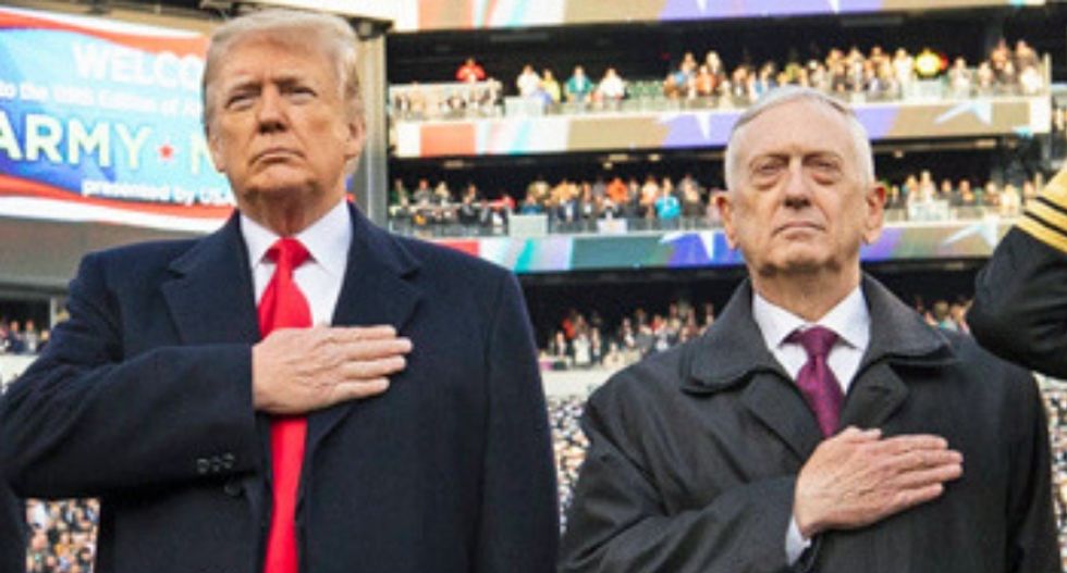 READ IT: Defense Secretary Jim Mattis takes aim at Trump's Syria pullout in resignation letter