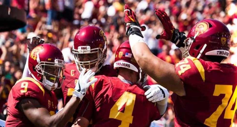 Suspended USC football player charged with raping woman in Utah