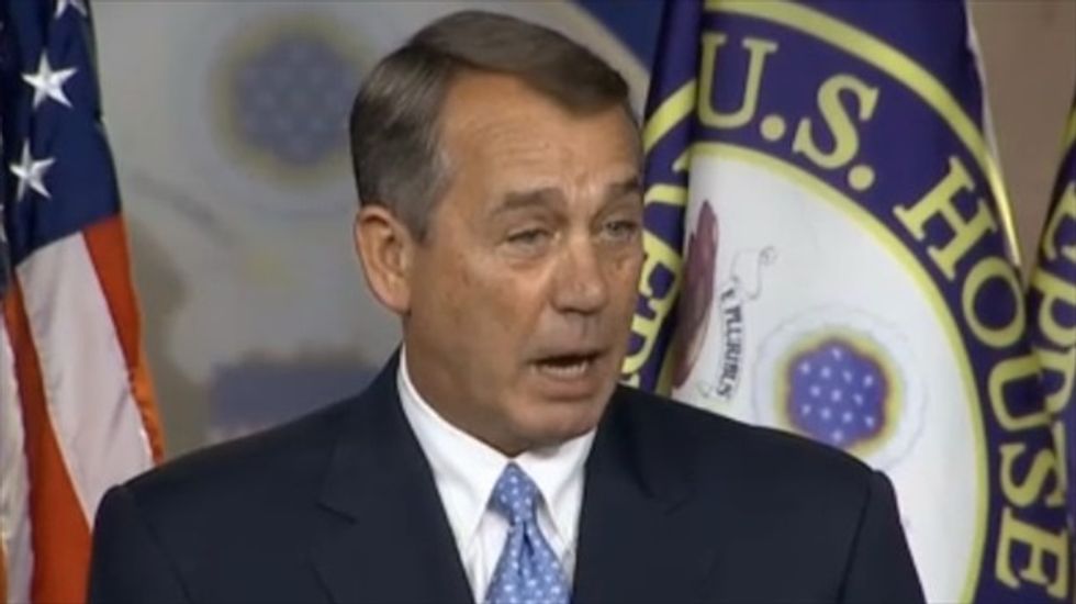 John Boehner gets called out: What does 'Obamacare have to do with immigration?'