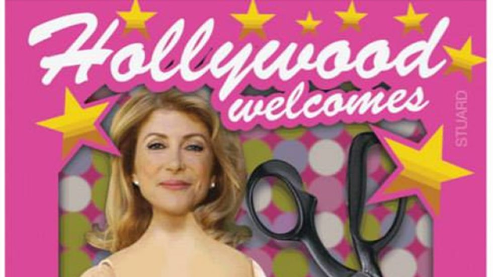 TX woman pays conservative artist to welcome 'Abortion Barbie Wendy Davis' to Hollywood