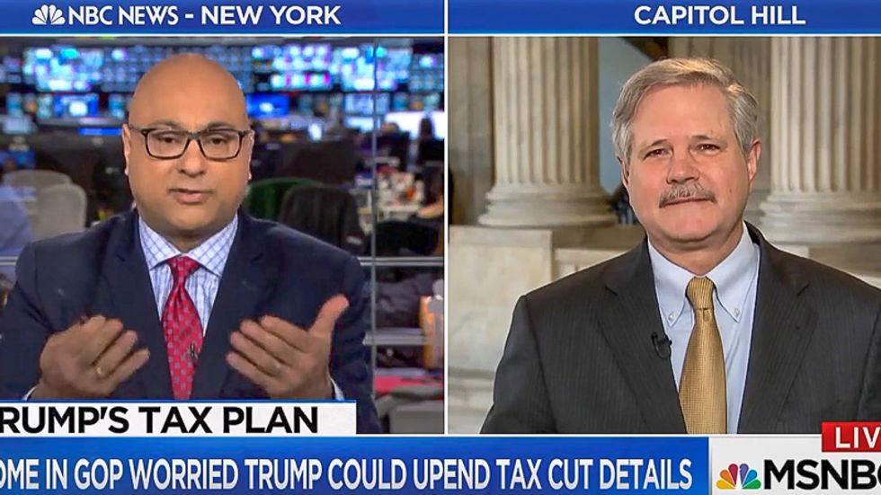 Ali Velshi befuddles GOPer by dropping fact bombs on tax plan: 'That stuff the president says is not true'