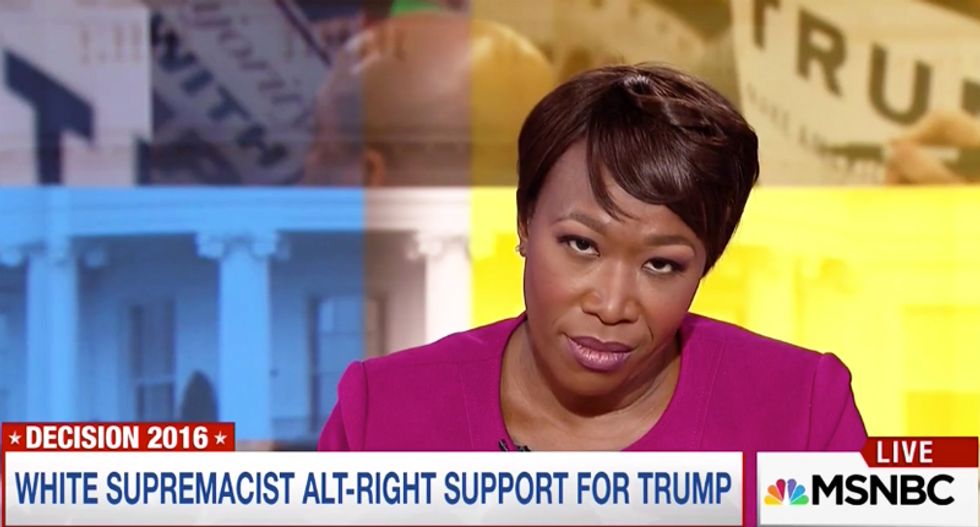 WATCH: Joy Reid unloads on Trump advocate touting candidate's  'incredibly non-racist campaign'