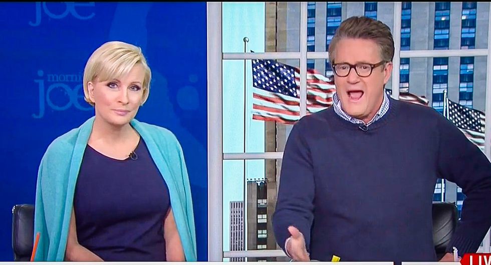 'This was thought out': Joe Scarborough shouts down Mika for questioning Trump's diplomatic skills