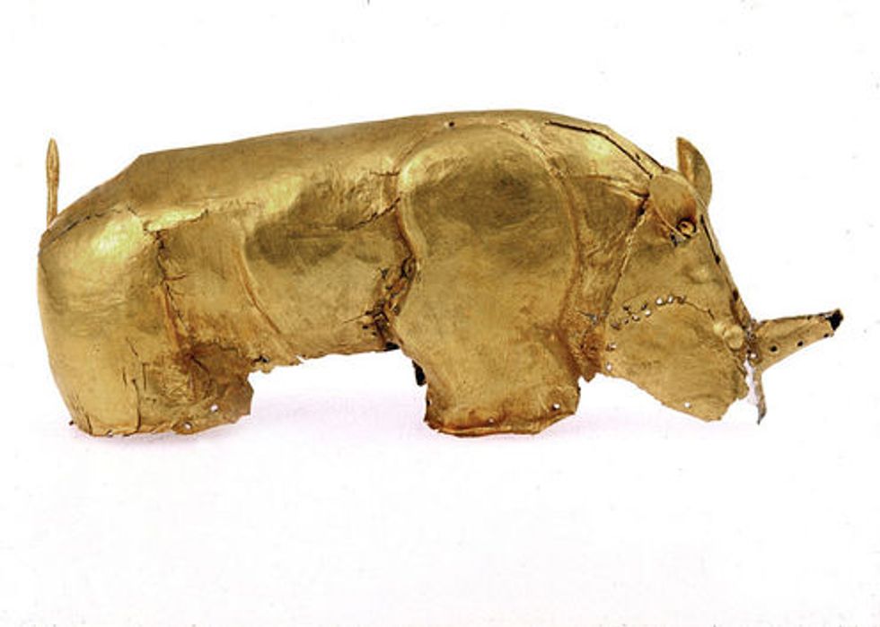 Meet the 800-year-old golden rhinoceros that challenged apartheid South Africa