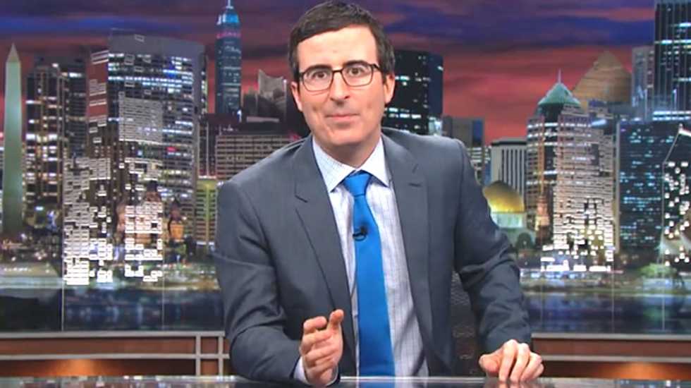 John Oliver rips networks' early election coverage: 'It's a complete waste of breath'
