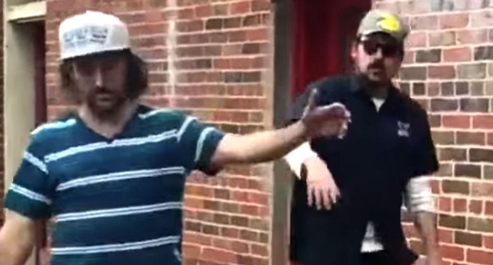 WATCH: Restaurant workers smack Jewish customer and tell him to 'die in an oven'