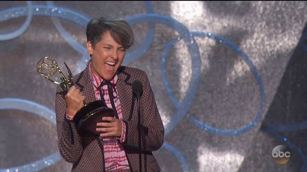 'Topple the patriarchy!': 'Transparent' director Jill Soloway rocks Emmys audience after win