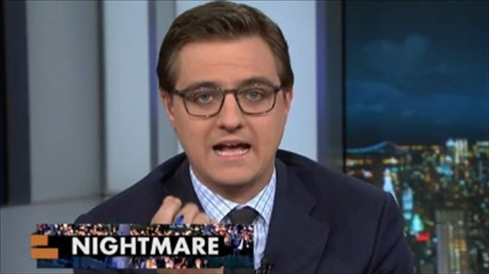 Chris Hayes burns Corey Lewandowski's resignation with backhanded jab at CNN