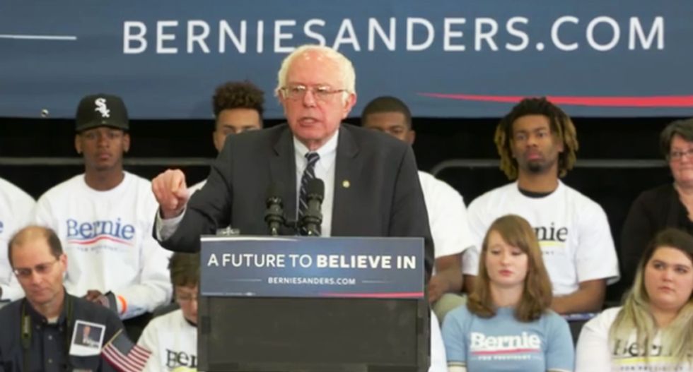 Bernie slams tax-dodging Walmart heirs: They 'thank you for paying taxes' so they don't have to