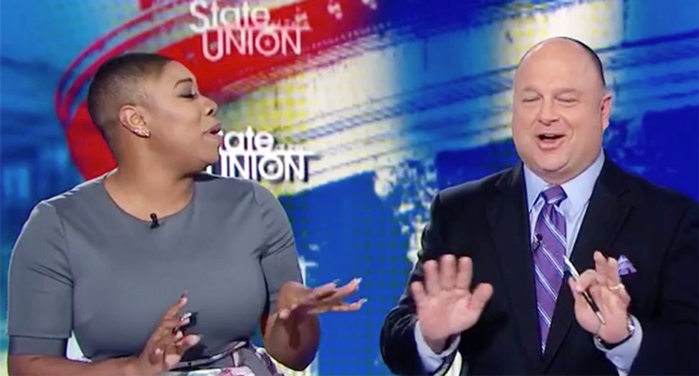 CNN panel bursts into laughter after GOPer claims Trump has a 'thick skin' and doesn't mind criticism