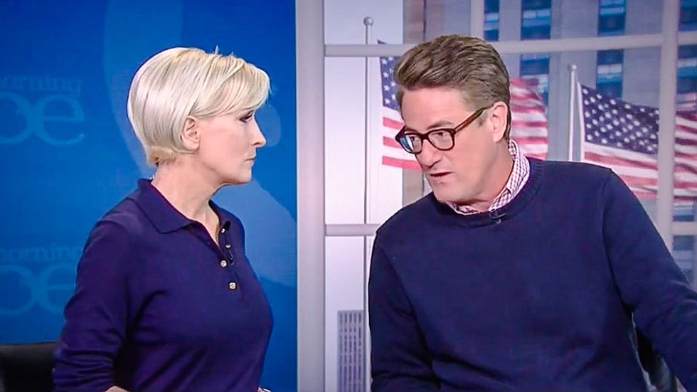 Joe Scarborough catches holy hell on MSNBC for defending Trump's assassination jab at Clinton