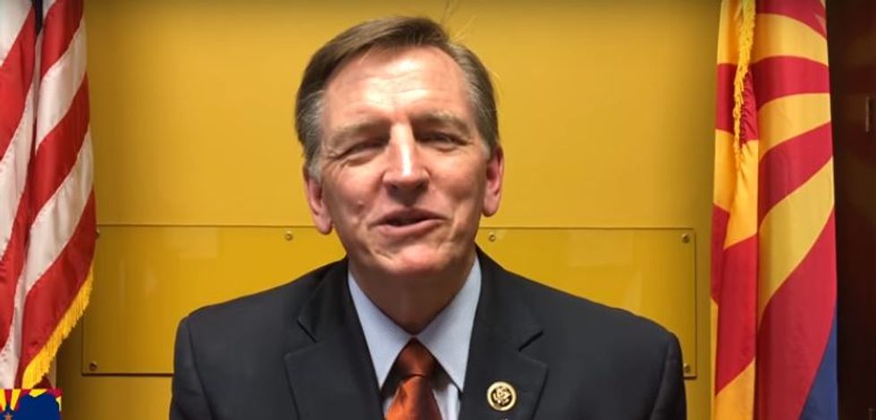 'You're fake news!: Conspiracy theorist GOP congressman runs away from CNN when interview goes off the rails