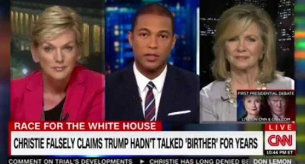 This Trump-backer finally played the Whitewater card — and Don Lemon let her have it