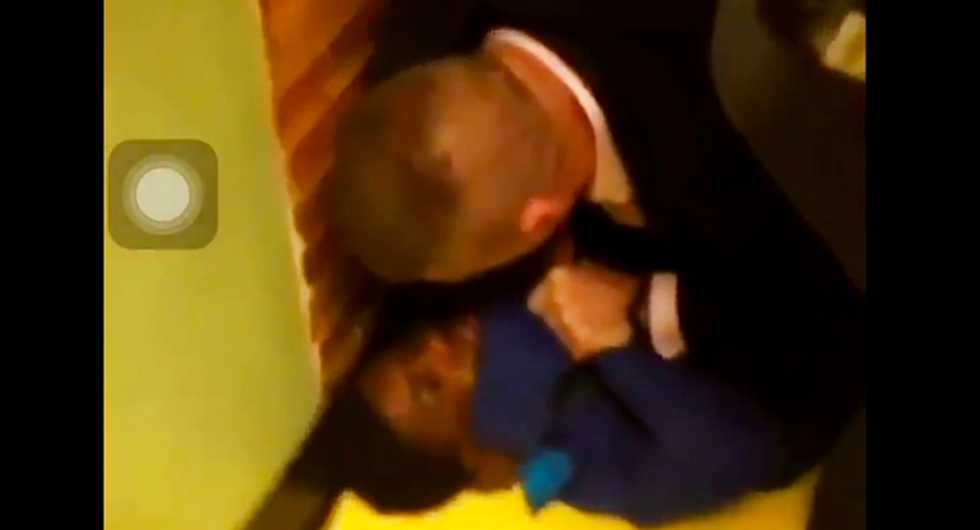 White Rhode Island assistant principal resigns after shocking video of him assaulting black teen goes viral