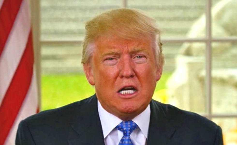 WATCH: Trump hopes #MAGAbomber story will 'disappear rapidly' now that a suspect has been arrested