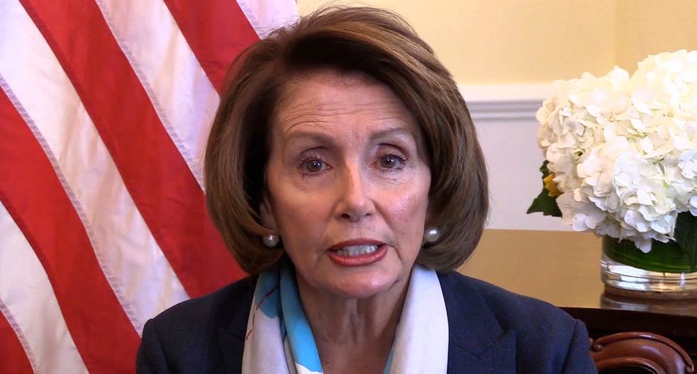 Nancy Pelosi knows the best way to speak to Trump is through the television