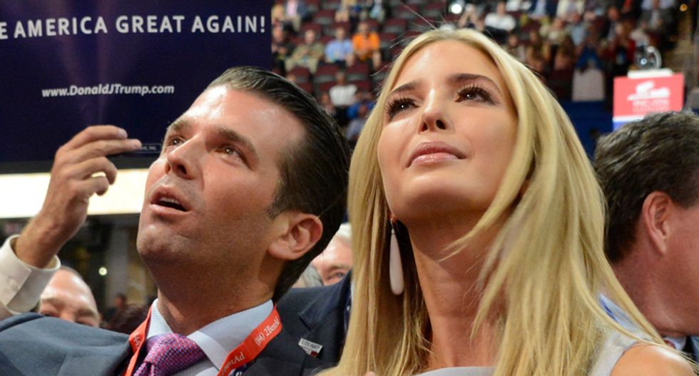 Good cop, bad cop: How Ivanka and Don Jr. troll different sides of Trump's base