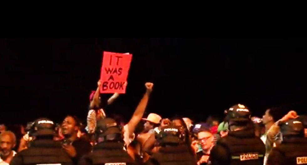 WATCH LIVE: Protests erupt in Charlotte after police shoot disabled black man