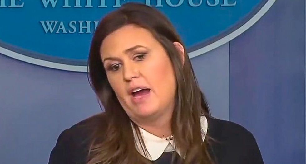 Sarah Sanders denies reality of Michael Flynn's legal smackdown: 'We still firmly believe' FBI 'ambushed' him