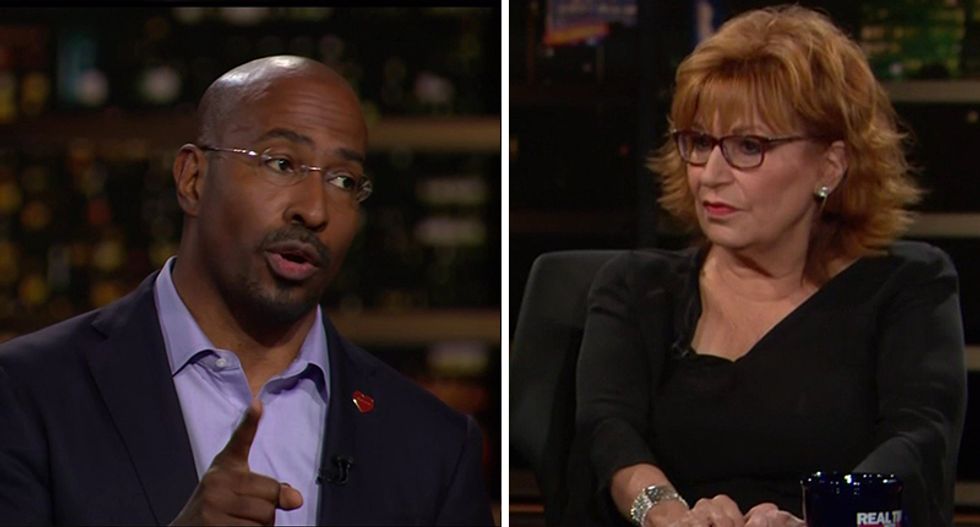 Joy Behar blasts Van Jones: 'F*ck your kumbaya! When they go low, we go lower -- these people are crazy'
