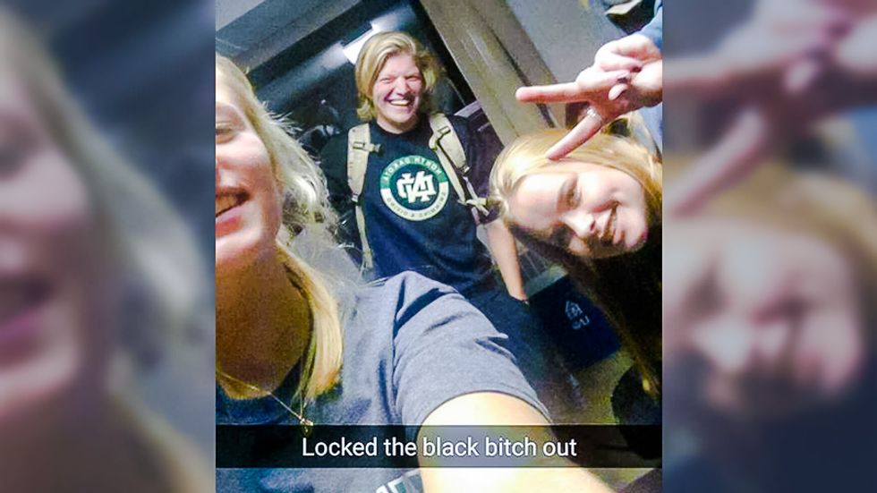 'Locked the black b*tch out': North Dakota students' racist Snapchat exposes dorm harassment