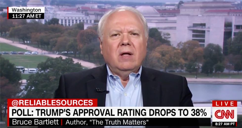 'Just calling a spade a spade': Ex-Reagan adviser stomps on 'those 3 idiots on Fox' for lying for Trump