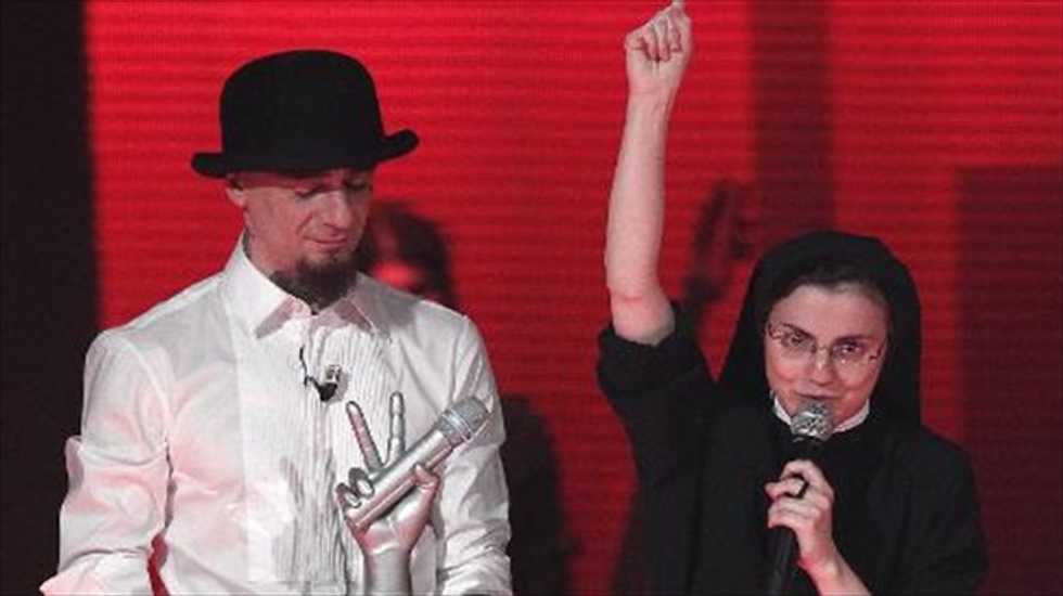 A heavenly 'Voice': Singing nun wins Italian version of popular talent show