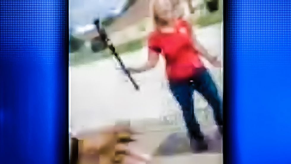 'I'll hang your family from my tree': Florida woman chases black kids with bat while shouting slurs