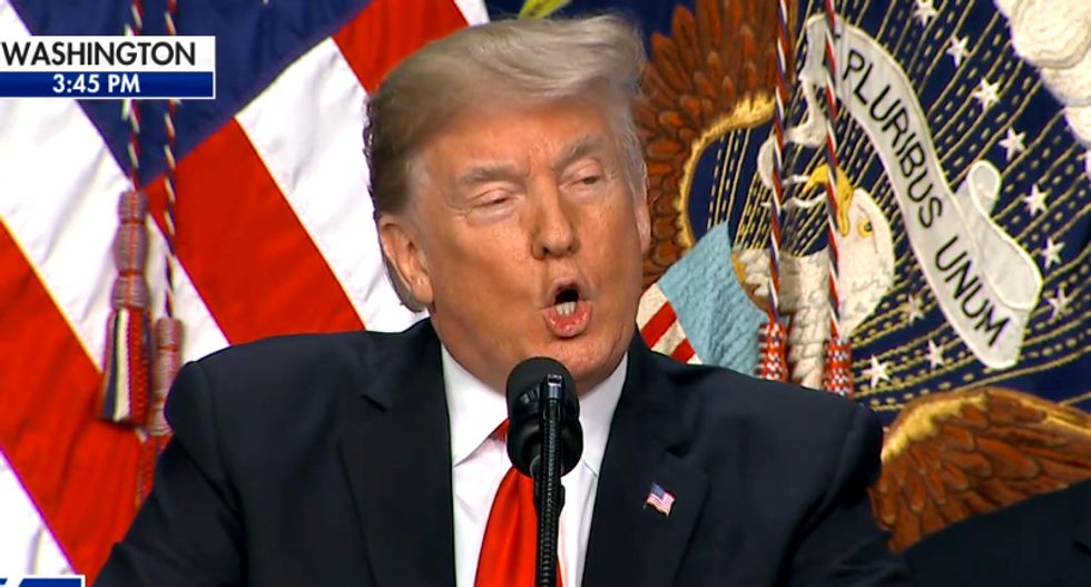 'Accomplished' Trump Twitter brags that he's just like Lincoln -- but treated worse