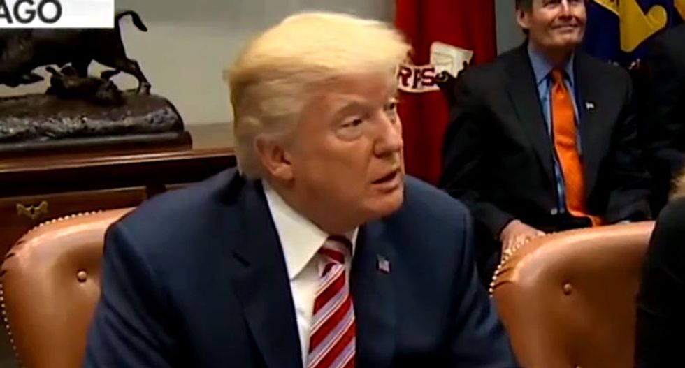 WATCH: Donald Trump refuses to say if he plans to pardon Paul Manafort