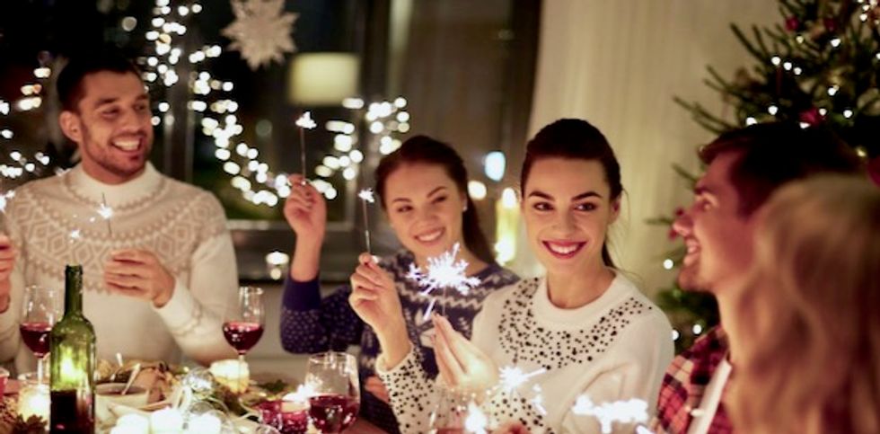 When you have two lovers, the holidays can be tricky