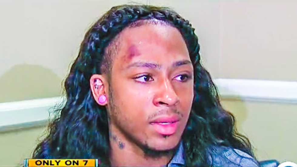 Eight men beat down gay man at Detroit Pride festival -- and it's caught on video