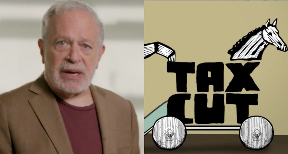Robert Reich exposes Republicans' tax cut 'Trojan Horse' for what it is -- a con