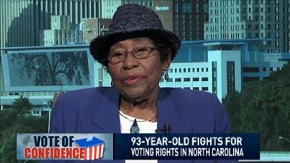 93-year-old activist: NC voting restrictions worse now than during the Jim Crow era