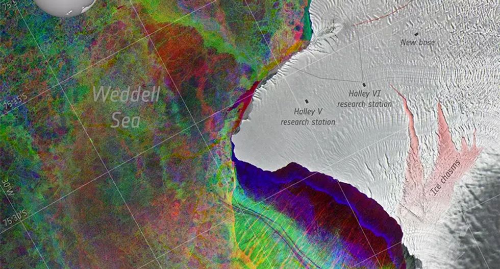 Giant ice cracks in Antarctica stymie important research for the second winter in a row