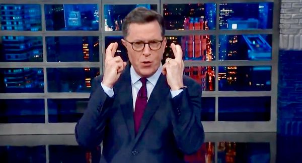 'History please repeat yourself': Colbert jokes that Nixon resigned after retreats to Mar-a-Lago