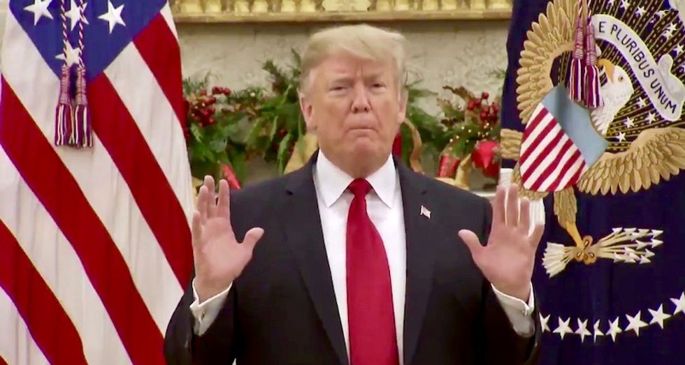 White House implied Trump is using the word 'exonerated' in a 'spiritual way': political reporter