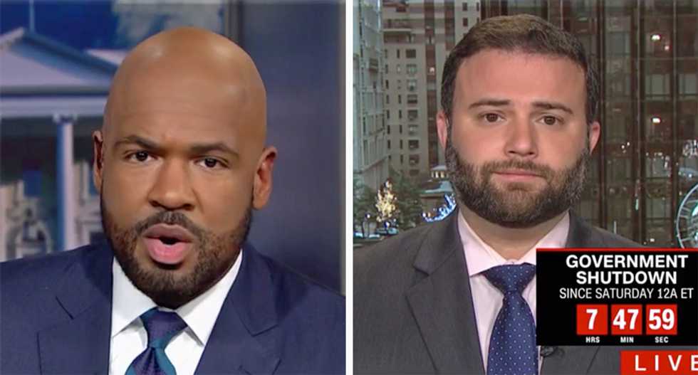 WATCH: Trump booster goes down in flames on CNN after he tries to blame shutdown on Chuck Schumer