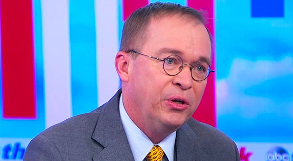 'Get over it': Trump’s chief of staff reveals Ukraine quid pro quo — but insists it’s just ‘politics’ as usual