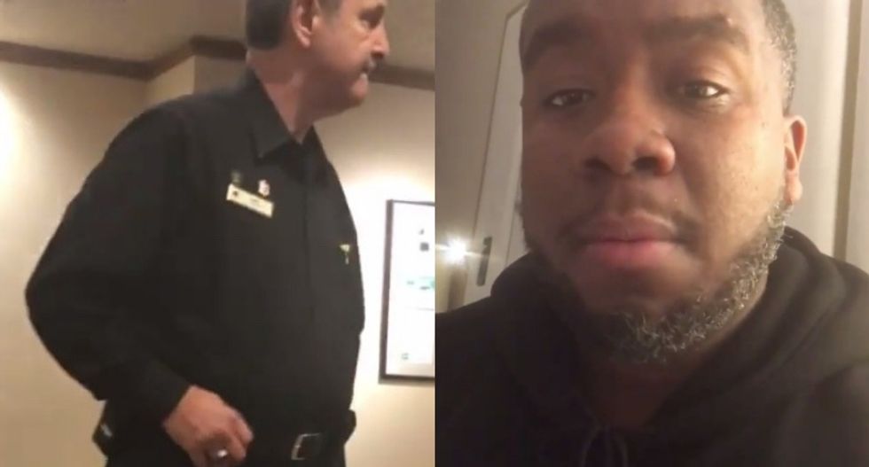 Oregon hotel calls cops on a black guest for talking to his mom on his phone in the lobby