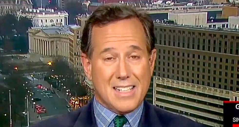 Rick Santorum: Obama 'strangled the economy' with 7 years of economic growth