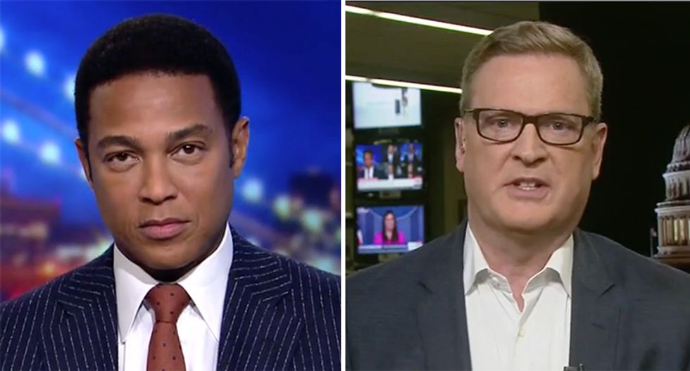 WATCH: Don Lemon quickly shuts down Trump surrogate trying to spin 'fake news' live on his show
