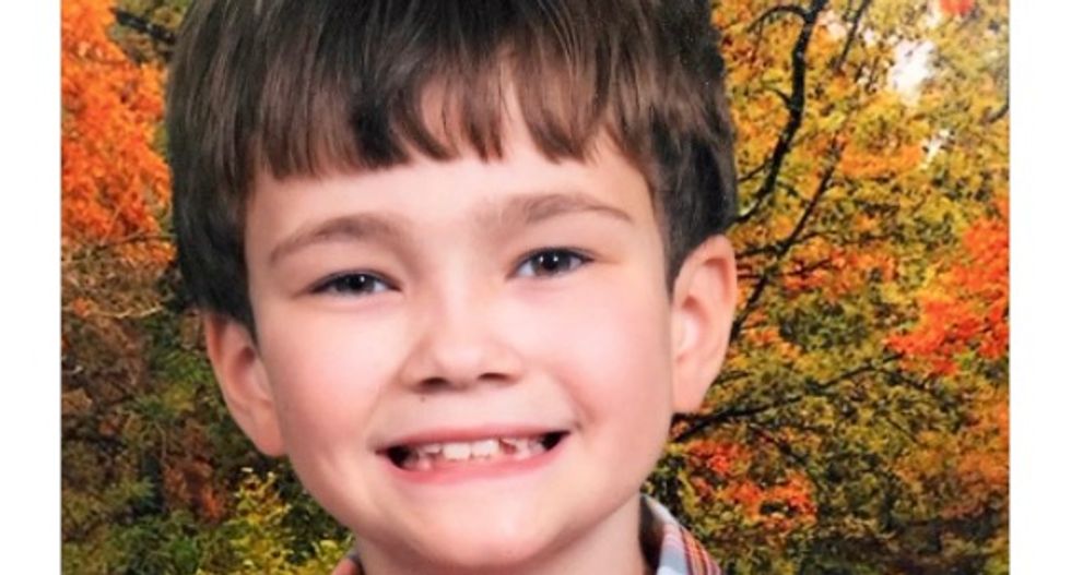 A boy’s slow strangling death was foreshadowed by his mom’s crazy messages on the walls