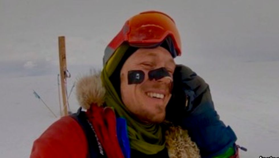 American adventurer completes solo trek across Antarctica