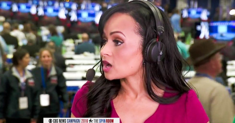 Katrina Pierson dumbfounds CBS panel by blaming Hillary Clinton for Trump's stop-and-frisk plan