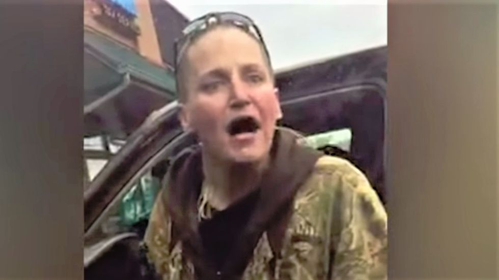 WATCH: Knife-wielding white woman threatens black family while yelling the n-word