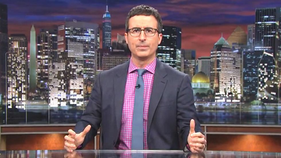 John Oliver pulls the curtain back on Dr. Oz and his weight-loss 'magic beans'